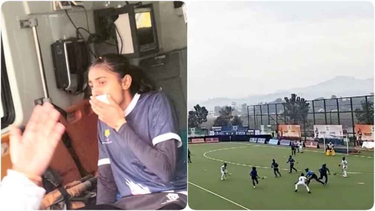 National Games: 38वें राष्ट्रीय खेल के तहत हॉकी मैच के दौरान खिलाड़ी घायल, एम्स ऋषिकेश लाया गया, आज खेलेंगी मैच