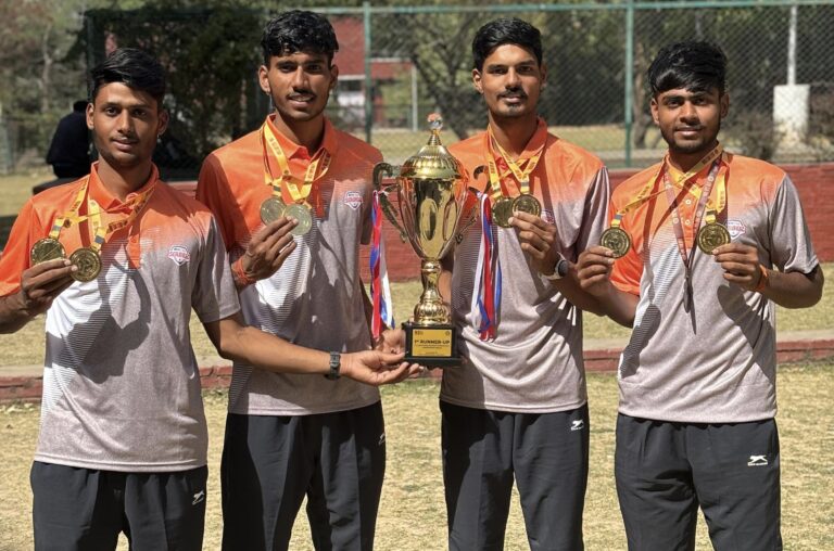 ऑल इण्डिया इंटर यूनिवर्सिटी रोइंग: म.प्र. अकादमी ने जीते 09 पदक