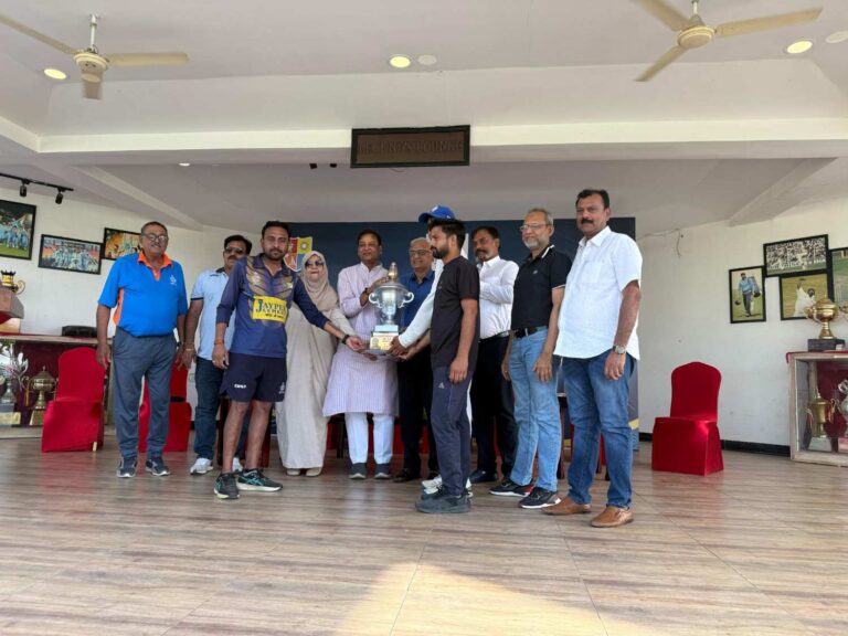 डॉ एस एम खान क्रिकेट ट्रॉफी: ग्वालियर से जीतकर चंबल डिवीजन बना चैंपियन