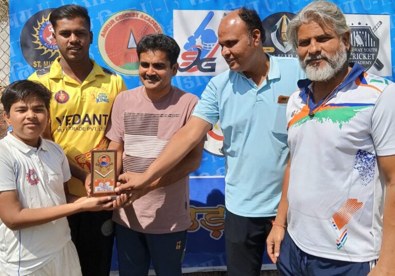 विधायक कप: अरेरा क्रिकेट अकादमी को मिली 9 विकेट से आसान जीत