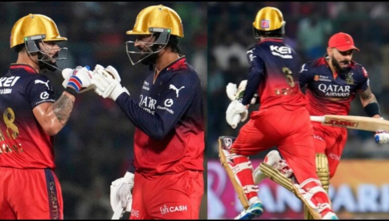 IPL 2025 : कुणाल पांड्या और विराट कोहली के अर्धशतको से जीता रॉयल चैलेंजर बेंगलुरु