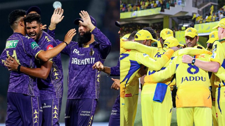 CSK vs KKR: चेन्नई सुपर किंग्स और कोलकाता नाइट राइडर्स टीम की संभावित प्लेइंग 11 और ड्रीम 11 टीमें