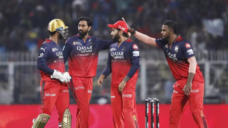 RCB के तीन लीग मैचों का नया शेड्यूल, जोश हेजलवुड के बिना RCB की संभावित XI
