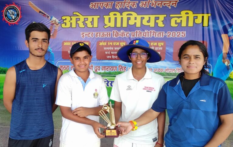 अरेरा क्रिकेट लीग: होमी और वैष्णवी के अर्धशतक से रोहित हाउस 6 विकेट से जीता  