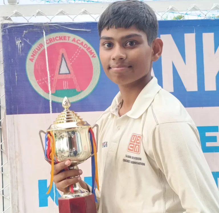 अंकुर लीग 2025 : उज्जैन ने अंकुर क्रिकेट अकादमी को 3-0 से हराकर जीती सीरीज