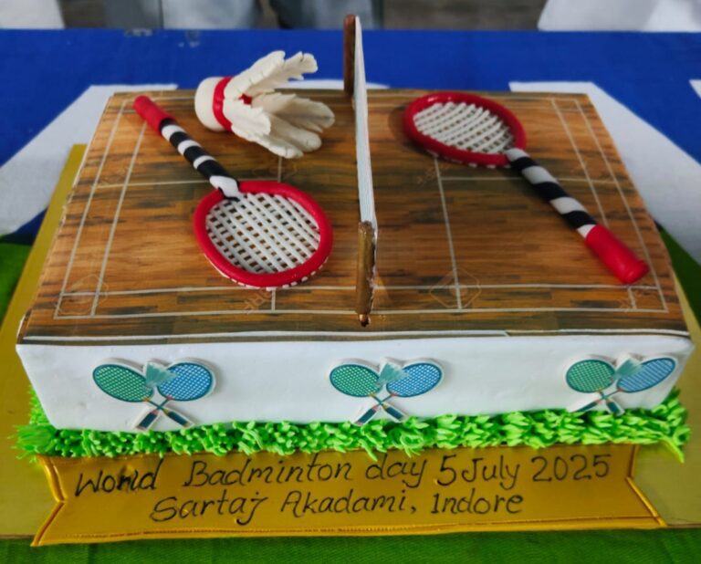 सरताज अकादमी ने विश्व बैडमिंटन दिवस मनाया