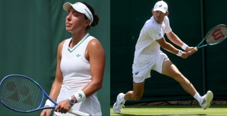 Wimbledon: जेसिका पेगुला विंबलडन के पहले दौर में उलटफेर का शिकार, डि मिनौर दूसरे दौर में पहुंचे