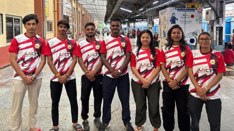 एलएनसीटी के खिलाड़ी राष्ट्रीय आइस स्टॉक चैंपियनशिप में दिखाएंगे दम