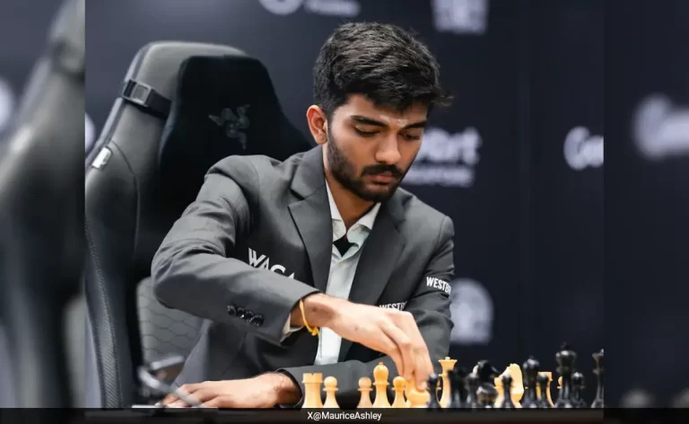Chess: विश्व चैंपियन डी गुकेश सुपर यूनाइटेड टूर्नामेंट में बनाई तीन अंक की बढ़त