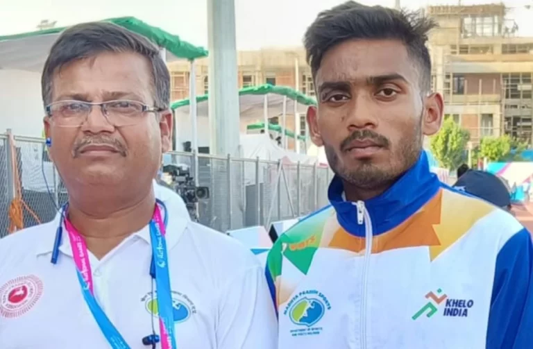 चेन्नई में राष्ट्रीय एथलेटिक्स चैंपियनशिप में अर्जुन वसकले को कांस्य