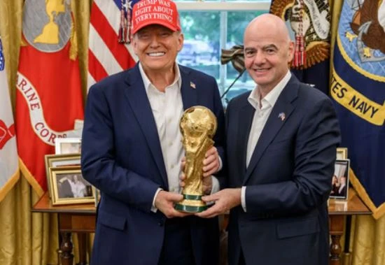 US: ट्रंप से मुलाकात के बाद FIFA प्रमुख का ऐलान, अब वाशिंगटन में होगा 2026 विश्वकप का ड्रॉ