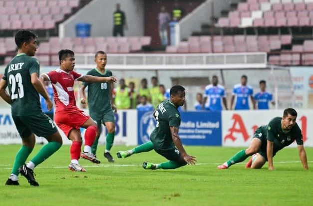 इंडियन आर्मी एफटी ने त्रिभुवन आर्मी एफसी को एकमात्र गोल से हराया