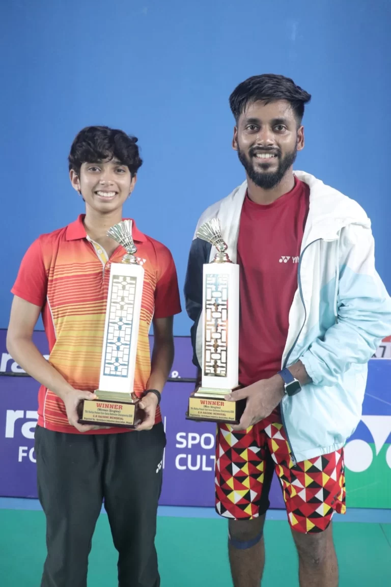 अनिकेत और अनुष्का मप्र स्टेट बैडमिंटन चैंपियन बने, यश और ऐश्वर्या ने दो-दो खिताब जीते