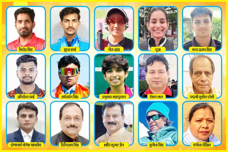 एनएसटी खेल अवार्ड-2025 : ओलंपियन शिवेंद्र सिंह, शूटर नीरू, सूरज, क्रिकेटर अनिकेत, एथलीट पूजा और पद्मश्री सुशील दोशी सहित 34 खेल हस्तियां होंगी सम्मानित