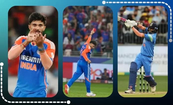 Kuldeep Yadav, Nitish Reddy and Washington Sundar