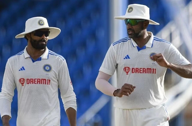 Ravichandran Ashwin and Ravindra Jadeja