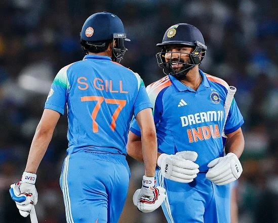 Shubman Gill, Rohit Sharma