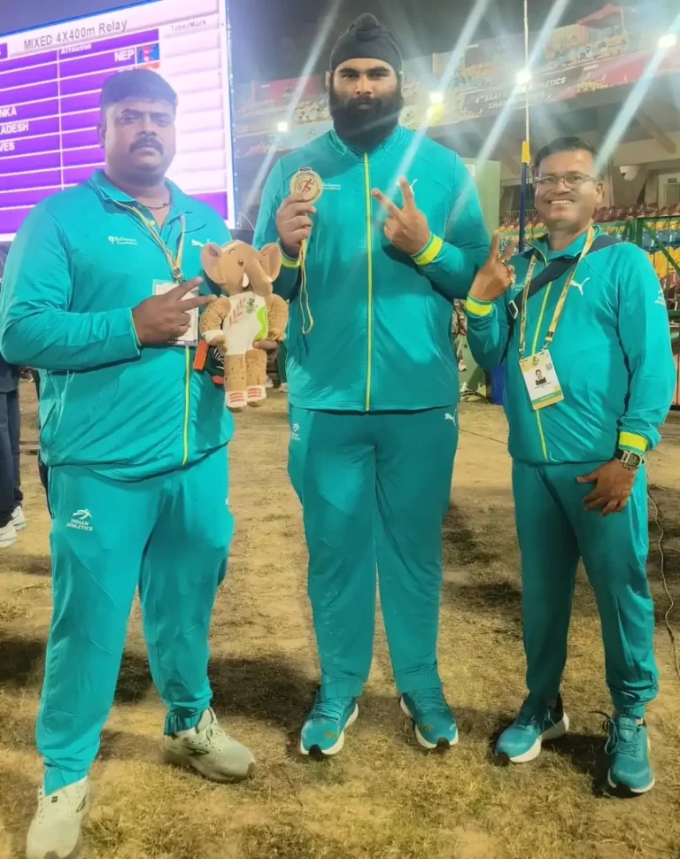 रांची में समरदीप का सुनहरा थ्रो, भारत को दिलाया स्वर्ण पदक