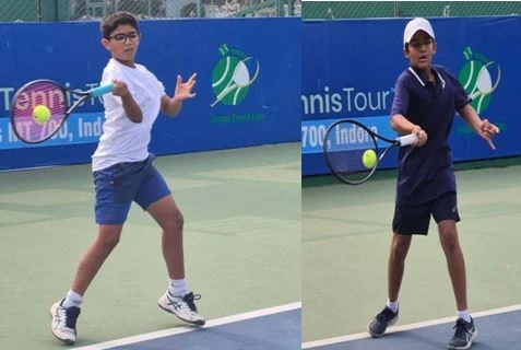 ऑल इंडिया चैंपियनशिप सीरीज जूनियर टेनिस टूर्नामेंट, आरव, रेयांष, वेदेही, दीविना क्वाटरफाइनल में पंहुॅचे