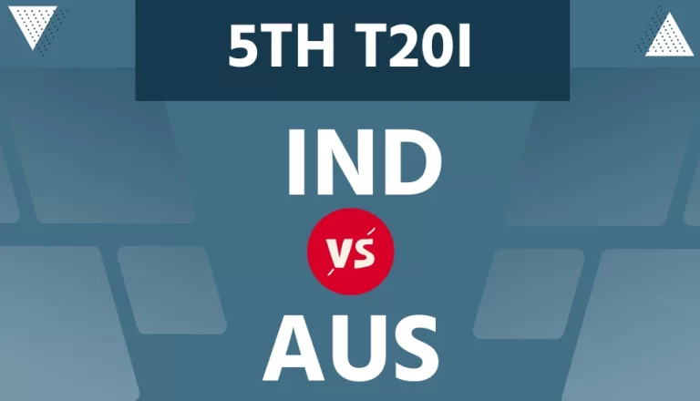 IND vs AUS 5th T20I : खराब मौसम ने रोका खेल, भारत का लाइव स्कोर- 52/0