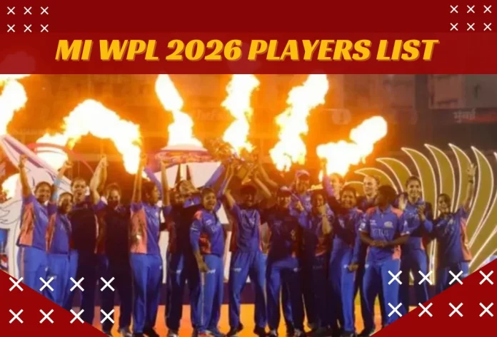 MI WPL 2026 Players List