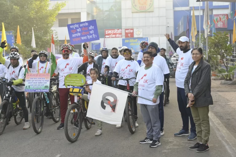 ‘एवरी पेडल काउंट्स’ के संदेश के साथ साइक्लोथान का आयोजन, सीएमएचओ ने हाई ग्लाइसेमिक इंडेक्स फूड से बचने की दी सलाह
