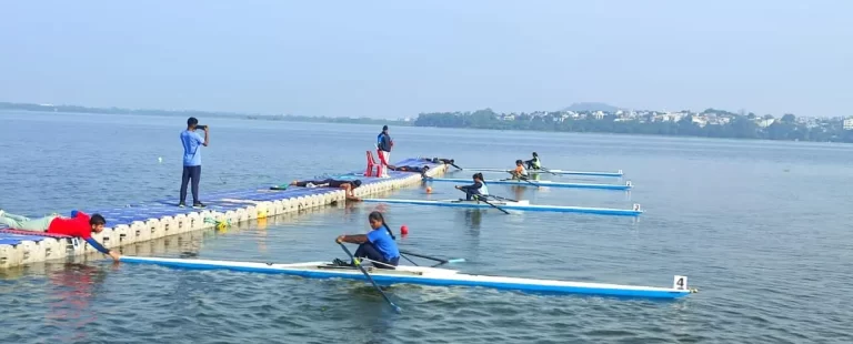 अपर लेक पर रोमांच बढ़ाएंगे 500 रोअर्स, भोपाल में दो राष्ट्रीय रोइंग चैंपियनशिप 26 से 30 नवंबर तक
