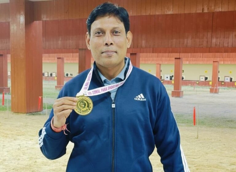 अखिल भारतीय जोनल पैरा शूटिंग चैंपियनशिप में हरीश मेहता ने जीता गोल्ड मेडल