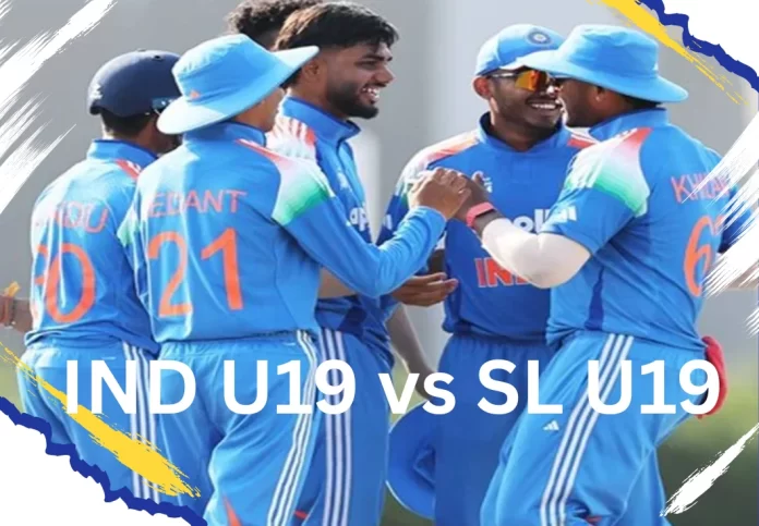 IND U19 vs SL U19