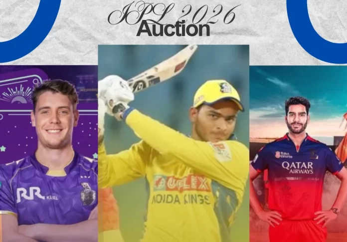 IPL 2026 Auction