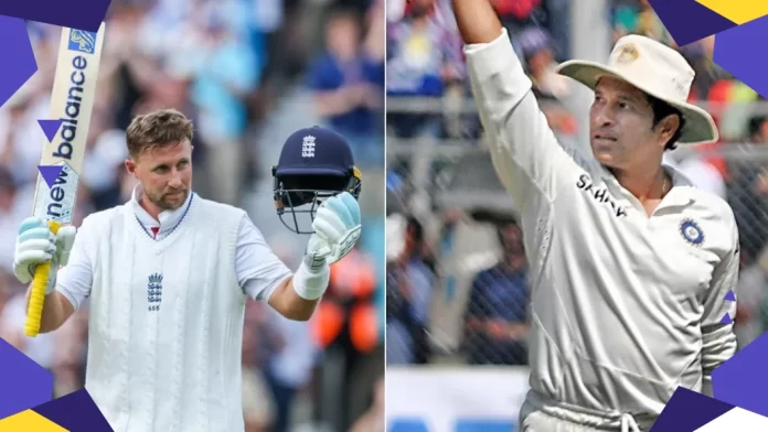 Joe Root and Sachin Tendulkar