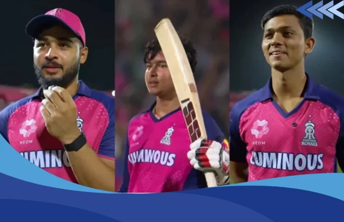 Riyan Parag, Vaibhav Suryavanshi, Yashasvi Jaiswal
