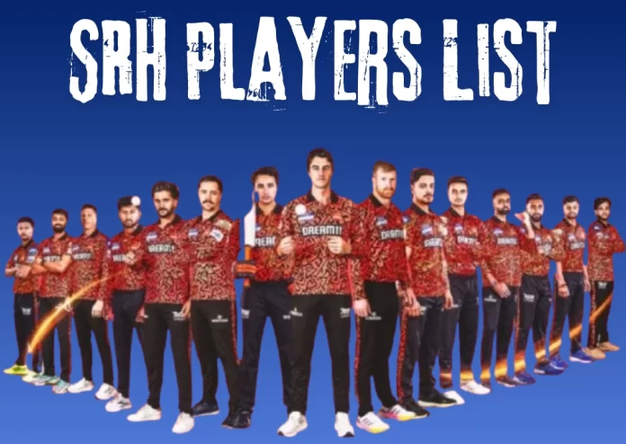 SRH Players List