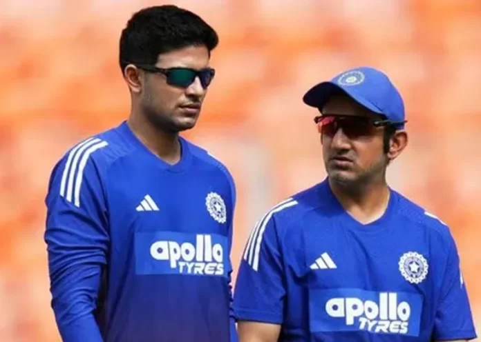 Shubman Gill and Gautam Gambhir