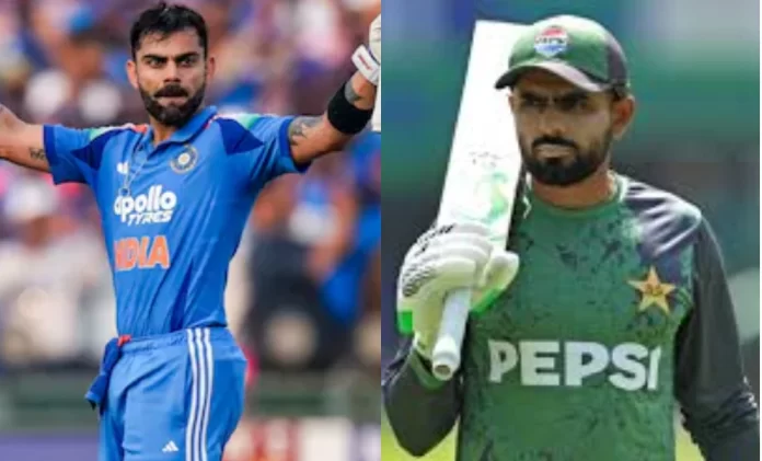 Virat Kohli and Babar Azam