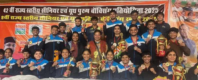 सिवनी में 42वीं सीनियर और यूथ बॉक्सिंग चैंपियनशिप: मध्य प्रदेश अकादमी ने चारों वर्गों में ऑल ओवर ट्रॉफी अपने नाम की