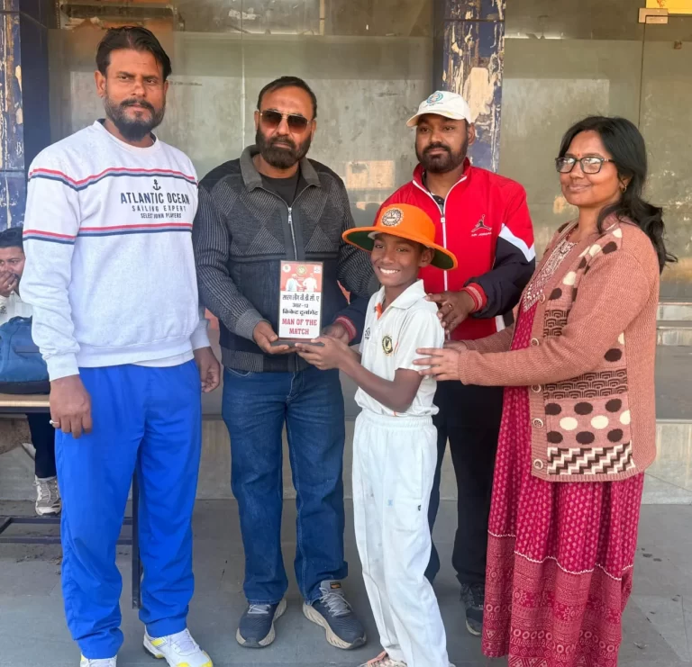 U-18 इंटर डिस्ट्रिक्ट: विदिशा ने रायसेन को 277 रनों से हराया