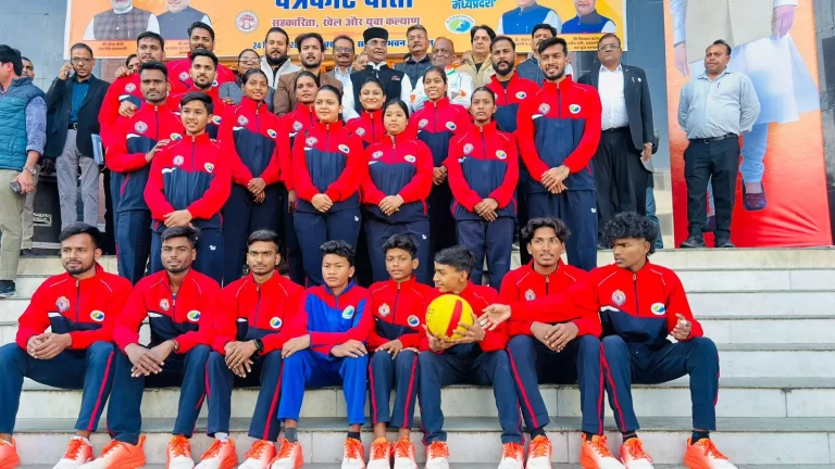 मध्य प्रदेश की राष्ट्रीय सीनियर थ्रोबाल टीम का एलान, प्रेरणा और विवेक बने कप्तान