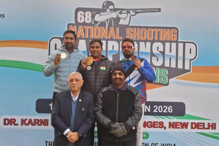 68वीं एनएससीसी के समापन पर मोहम्मद आसब और अनुष्का सिंह भाटी बने डबल ट्रैप राष्ट्रीय चैंपियन