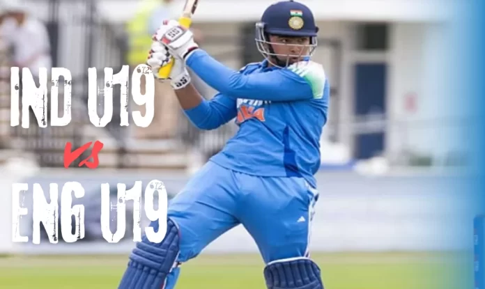 IND U19 vs ENG U19