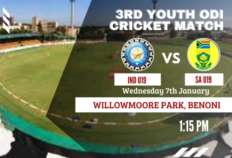 IND U-19 vs SA U-19 तीसरा वनडे लाइव: कब, कहां और कैसे देखें मैच का लाइव टेलीकास्ट