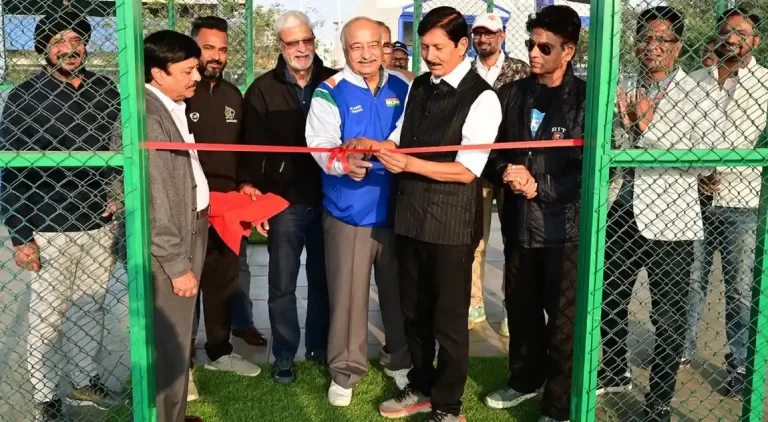 इंदौर टेनिस क्लब में रमेश मेंदोला द्वारा पिकलबॉल कोर्ट का शुभारंभ