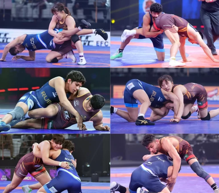 युई सुसाकी ने हरियाणा थंडर्स को हाफवे स्टेज पर यूपी डोमिनेटर्स के खिलाफ दिलाई बढ़त