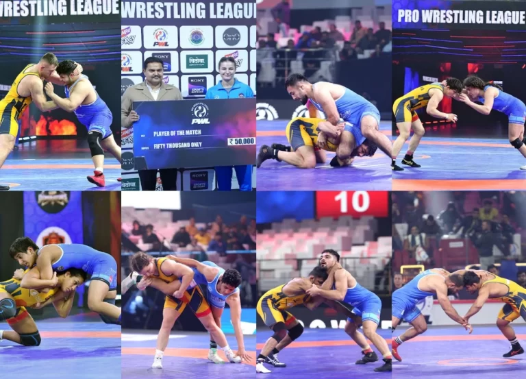प्रो रेसलिंग लीग: दिल्ली दंगल वॉरियर्स ने महाराष्ट्र केसरी को 6–3 से हराया