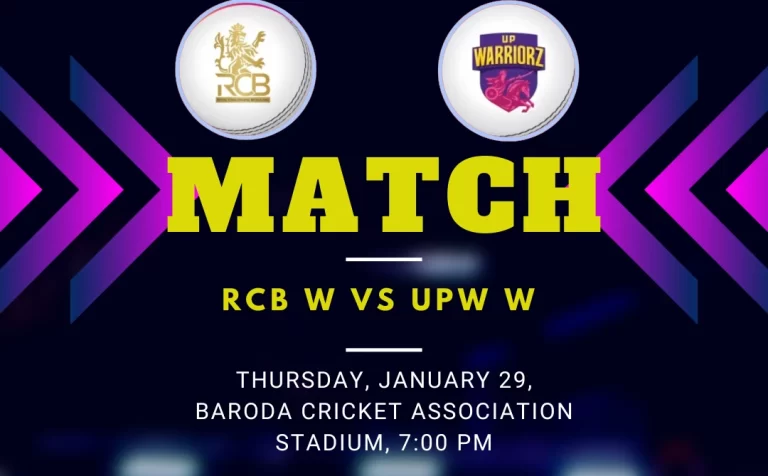 RCB W vs UPW W : ऐसे देखें WPL 18वें मैच का लाइव प्रसारण और टेलीकास्ट