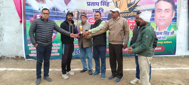 कप्तान अरबाज़उद्दीन के दोहरे प्रदर्शन से मयंक चतुर्वेदी क्रिकेट अकादमी विजयी