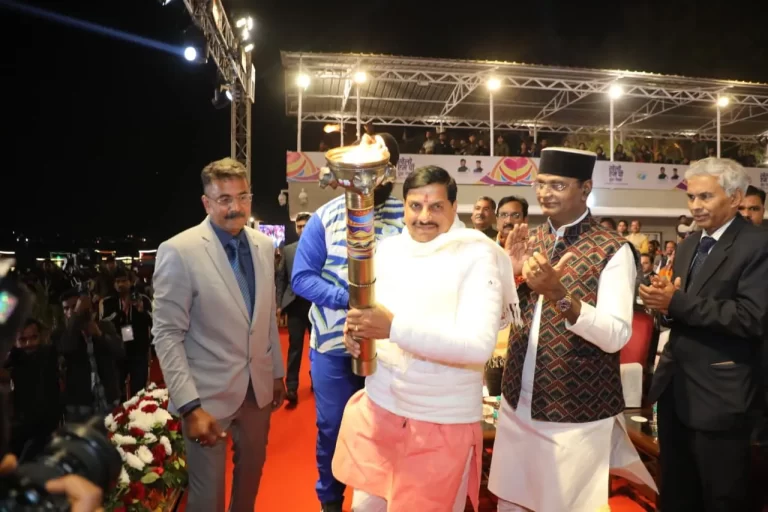 बड़े तालाब पर ‘खेलो एमपी’ का आगाज: मुख्यमंत्री डा. यादव ने किया मैस्काट और जर्सी का अनावरण