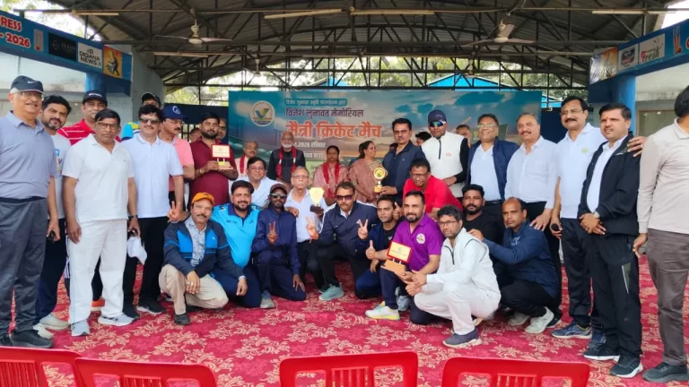 विजेश लूनावत स्मृति टेनिस बॉल क्रिकेट में मीडिया इलेवन, मुस्कान इलेवन और यंग ब्रिगेड विजयी