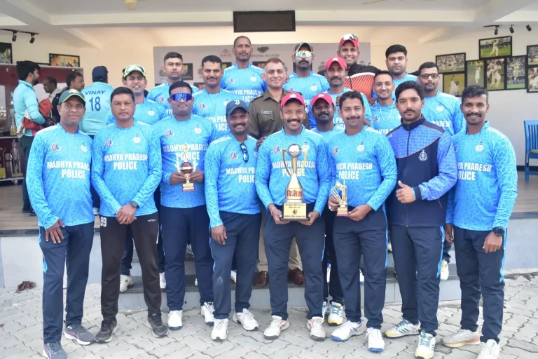 अखिल भारतीय पुलिस टी20 क्रिकेट के लिए मप्र पुलिस टीम घोषित, 19 खिलाड़ी बेंगलुरु रवाना