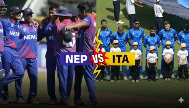 NEP vs ITA T20 World Cup 2026: इटली का शानदार प्रदर्शन, नेपाल को 10 विकेट से दी करारी शिकस्त